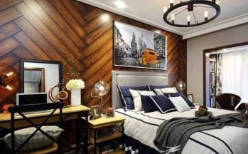 用木地板裝飾墻面