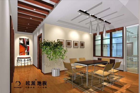 木地板瞬間鋪出新花樣